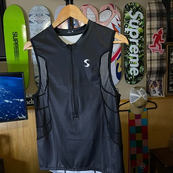 Synergy Men's Elite Tri Tank Top Singlet size M - Picture 1 of 5